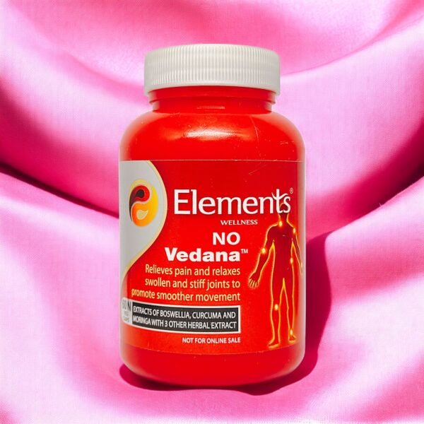 Elements No Vedana 60 Capsules – Ayurvedic Pain Relief & Joint Support - Image 2