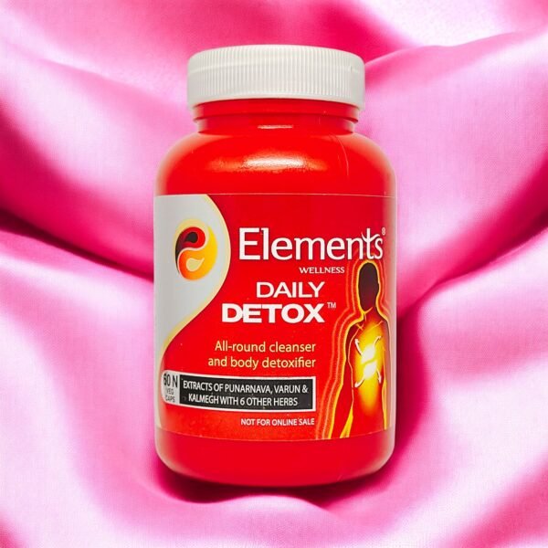 Elements Daily Detox 60 Capsules – Herbal Cleanse for Toxin Removal & Overall Elements - Image 2