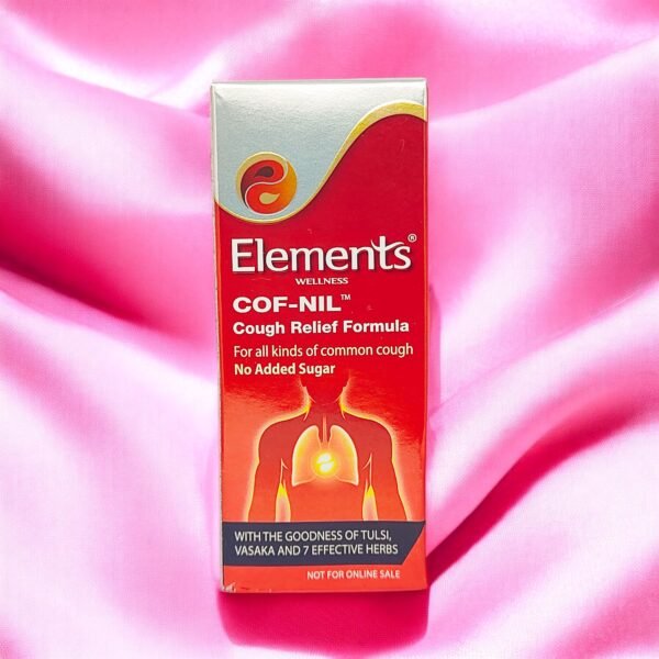 Elements Cof-Nil 100ml – Ayurvedic Cough Relief for Soothing Throat & Clear Breathing - Image 2
