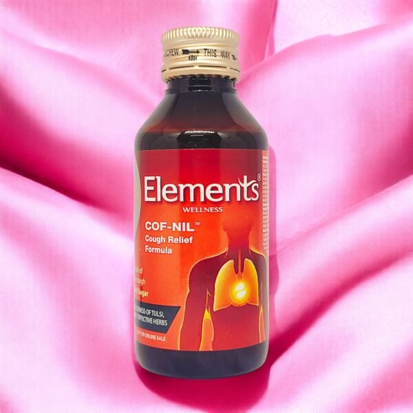 Elements Cof-Nil 100ml – Ayurvedic Cough Relief for Soothing Throat & Clear Breathing - Image 3