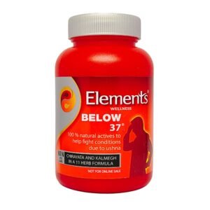 Elements Below-37 60 Capsules – Ayurvedic Support for Fever & Immunity Balance