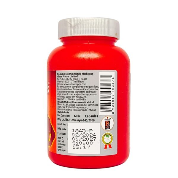 Elements Below-37 60 Capsules – Ayurvedic Support for Fever & Immunity Balance - Image 4