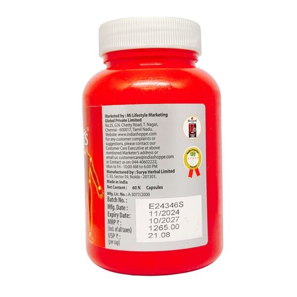 Elements No Vedana 60 Capsules – Ayurvedic Pain Relief & Joint Support - Image 4