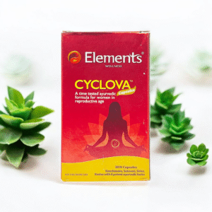 Elements Cyclova 30 Capsules – Ayurvedic Support for Menstrual Health & Hormonal Balance