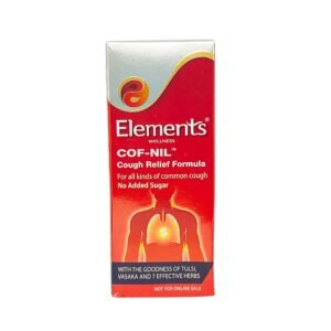 Elements Cof-Nil 100ml – Ayurvedic Cough Relief for Soothing Throat & Clear Breathing