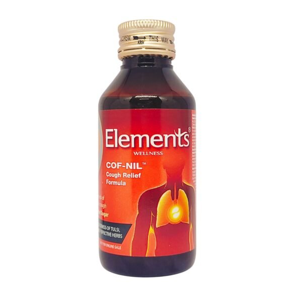 Elements Cof-Nil 100ml – Ayurvedic Cough Relief for Soothing Throat & Clear Breathing - Image 4