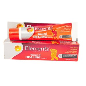 Elements Wound Healing Cream 25g – Ayurvedic Formula for Fast & Natural Wound Recovery