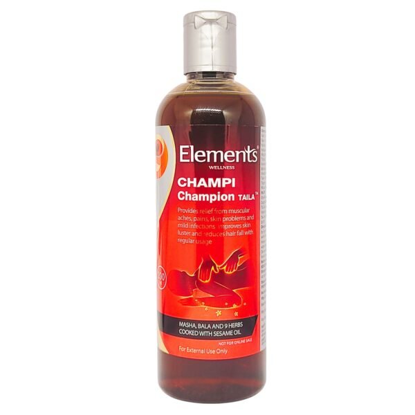 Elements CHAMPI Champion Taila 200ml – Ayurvedic Herbal Oil for Strong & Healthy Hair